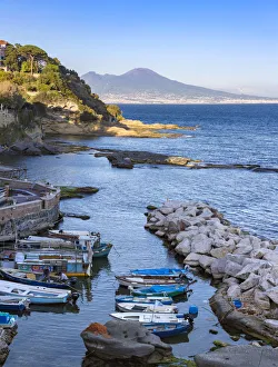 Vesuvius Prints: Marechiaro, view from Posillipo, Naples, Italy