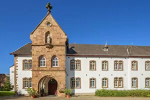 Mariawald abbey, Rur valley, Eifel, North Rhine-Westphalia, Germany