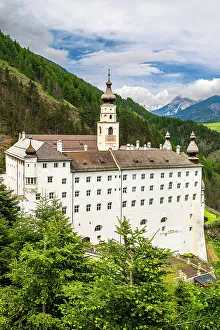 Benedictine Prints: Marienberg Abbey, Burgusio-Burgeis, Alto Adige-South Tyrol, Italy
