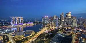 Marina Bay Prints: Marina Bay Sands Hotel & Financial District, Singapore