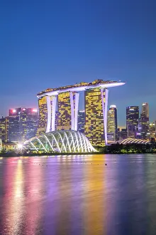 Cloud Forest Prints: Marina Bay Sands Hotel, Singapore