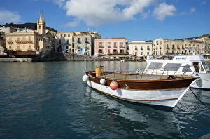 Aeolian Islands Gallery: Marina Corta harbor and San Giuseppe church, Lipari Island, Aeolian Islands, UNESCO