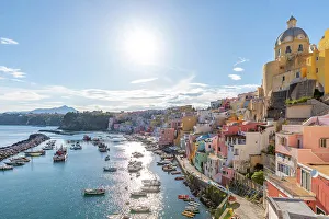 Promenades Prints: Marina di Corricella, Procida, Campania, Italy