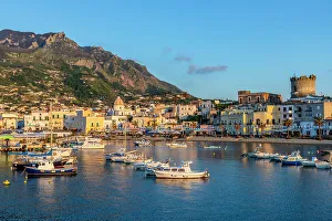 Marina de Forio, Forio Harbour and Beach, Forio, Ischia, Campania, Italy