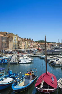 Marina of St. Tropez, Var, Provence-Alpes-Cote D Azur, French Riviera, France