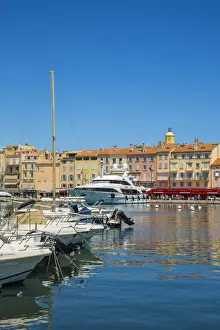 Marina of St. Tropez, Var, Provence-Alpes-Cote D Azur, French Riviera, France