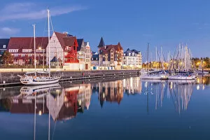 Normandy Gallery: Marina of Trouville-sur-Mer, Calvados, Normandy, France