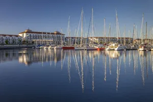 The Baltic Sea Prints: Marina Weisse Wiek in Boltenhagen, Mecklenburg-Western Pomerania, Northern Germany