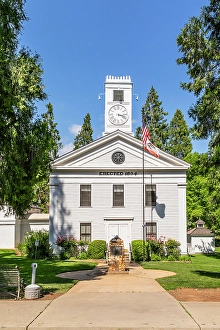 Courthouse Prints: Mariposa County Courthouse, Mariposa Town, California, USA