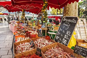 Market at Cassis, Bouches-du-Rhone, Provence-Alpes-Cote d Azur, France
