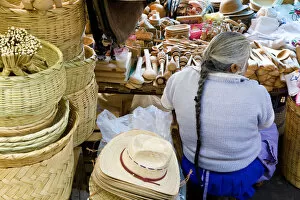 Images Dated 7th July 2008: Market, Patzcuaro, Michoacan State, Mexico