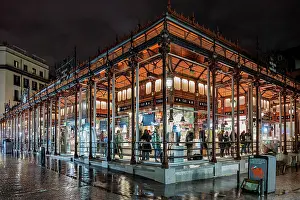 Food Market Prints: Market of San Miguel (Mercado de San Miguel), Madrid, Spain