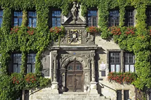 Market Square, Quedlinburg, UNESCO World Heritage Site, Harz, Saxony-Anhalt, Germany