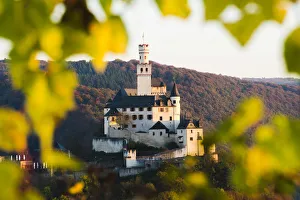 Marksburg Castle, Braubach, Rhein-Lahn-Kreis, Rhineland-Palatinate, Germany