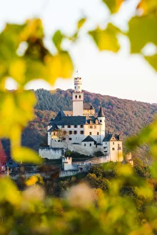 Marksburg Castle, Braubach, Rhein-Lahn-Kreis, Rhineland-Palatinate, Germany