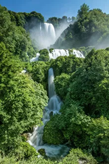 Images Dated 1st March 2023: Marmore Falls (Cascata delle Marmore), Terni, Umbria, Italy