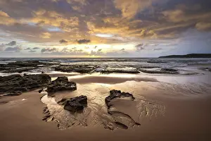 New South Wales Prints: Maroubra Beach at sunrise, New South Wales, Australia