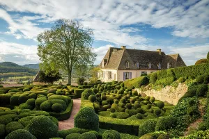 17th Century Prints: The Marqueyssac Gardens, Vézac, Dordogne, France
