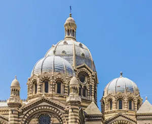 Marseille Cathedral or cathedral de la Major, Marseille, France