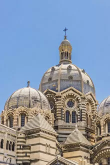 Images Dated 27th November 2019: Marseille Cathedral or cathedral de la Major, Marseille, France