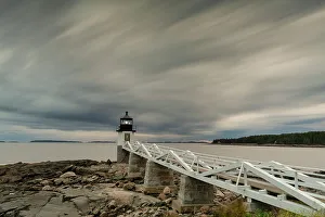 Port Clyde Prints: Marshall Point Lighthouse, Port Clyde, Maine, USA