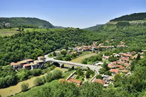 Veliko Turnovo Prints: The Forty Martyrs Church, in the old Asenova quarter near the Yantra river, was built