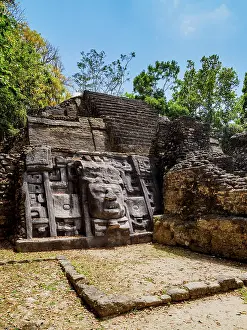 Lamanai Prints: Mask Temple, Lamanai Archaeological Reserve, Orange Walk District, Belize