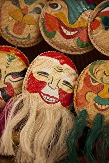 Vietnam Gallery: Masks, Old Quarter, Hanoi, Vietnam