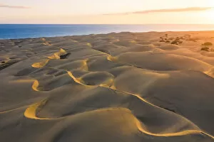 Images Dated 3rd March 2020: Maspalomas sand dunes, Gran Canaria, Canary Islands, Spain