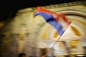 Pyrenees Prints: Mass in the night in Lourdes, France