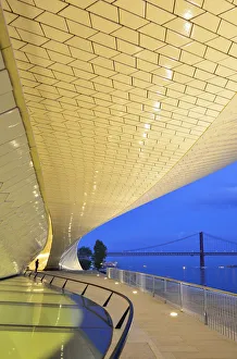 Images Dated 2nd December 2016: The MaT (Museum of Art, Architecture and Technology), bordering the Tagus river