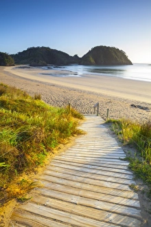 Aotearoa Prints: Matapouri Beach at sunrise, Tutukaka Coast, Northland, North Island, New Zealand