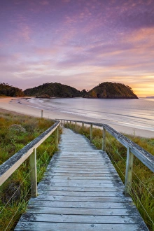 Matapouri Beach at sunrise, Tutukaka Coast, Northland, North Island, New Zealand