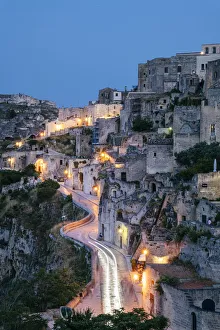 Images Dated 16th October 2019: Matera, European Capital of Culture 2019. Old town listed as World Heritage by UNESCO