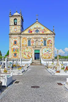 Decorative Arts Prints: Matriz de Santa Maria de Valega church, Ovar, Aveiro, Portugal