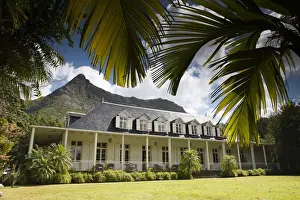 Mauritius, Central Mauritius, Eureka Creole Mansion built in the 1830s, exterior
