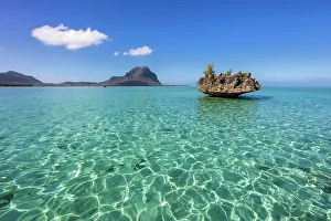 Mauritius Prints: Mauritius, Indian ocean, Crystal Rock