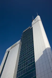Images Dated 12th February 2009: Mauritius, Port Louis, Telecom Tower