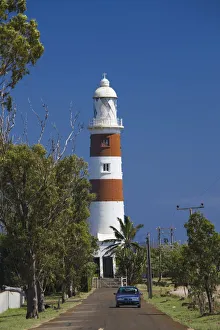 Images Dated 12th February 2009: Mauritius, Western Mauritius, Belle Vue, Albion Lighthouse at Pointe aux Caves