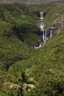 Images Dated 12th February 2009: Mauritius, Western Mauritius, Vacoas, Tamarin Falls