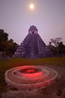 Maya Archaeologial Site Tikal, Tikal National Park, Peten, Mundo Maya, Guatemala