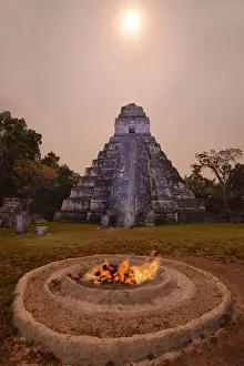 Maya Archaeologial Site Tikal, Tikal National Park, Peten, Mundo Maya, Guatemala