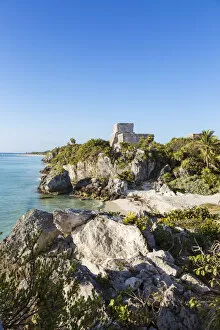 Images Dated 19th January 2016: The mayan ruins of Tulum, Mexico