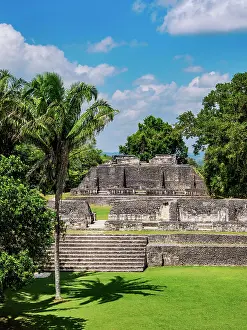 Plaza A Prints: Mayan Ruins at Xunantunich Archaeological Site, Cayo District, Belize