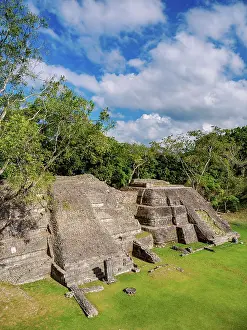 Archaeological Site Prints: Mayan Ruins at Xunantunich Archaeological Site, Cayo District, Belize