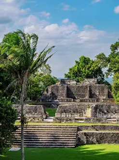 Mythical Prints: Mayan Ruins at Xunantunich Archaeological Site, Cayo District, Belize