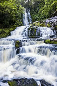 Cascading Collection: McLean Falls, The Catlins, New Zealand