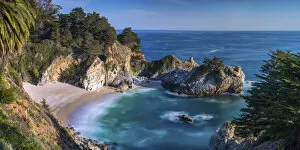 Images Dated 2nd May 2014: McWay Falls, Julia Pfieffer Burns State Park, Big Sur Coast, California, USA