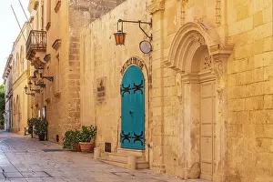 Street Scene Prints: Mdina (old capital of Malta), Malta