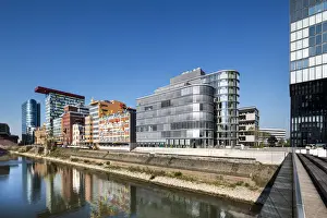 Media harbour, DAosseldorf, North Rhine Westphalia, Germany